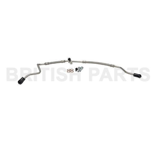 Turbocharger Oil Feed Pipe Kit<br>
Land Rover 3.0 TD LR038163