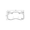 Brake Pad Kit EBC Ultimax DPX2064-1