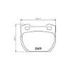 Brake Pad Kit Rear SFP000250