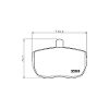 Brake Pad Kit Front STC9186