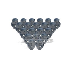 Black Alloy Wheel Nut Set BPC382