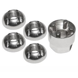 Tamper-Proof M6 Nut Set DA7330